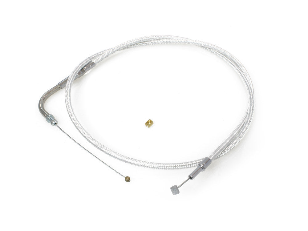 42-1/2in. Throttle Cable - Sterling Chromite. Fits Big Twin 1996-2017. - Magnum Shielding