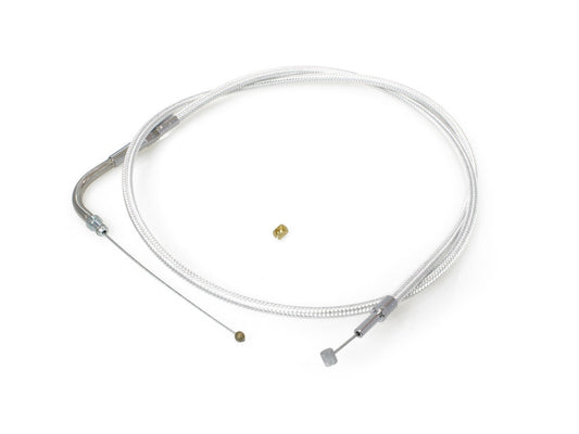 47-1/2in. Throttle Cable - Sterling Chromite. Fits Big Twin 1996-2017. - Magnum Shielding