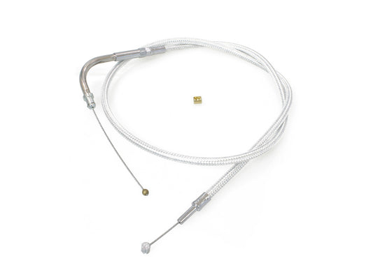 36-3/4in. Throttle Cable - Sterling Chromite. Fits Big Twin 1996-2017. - Magnum Shielding