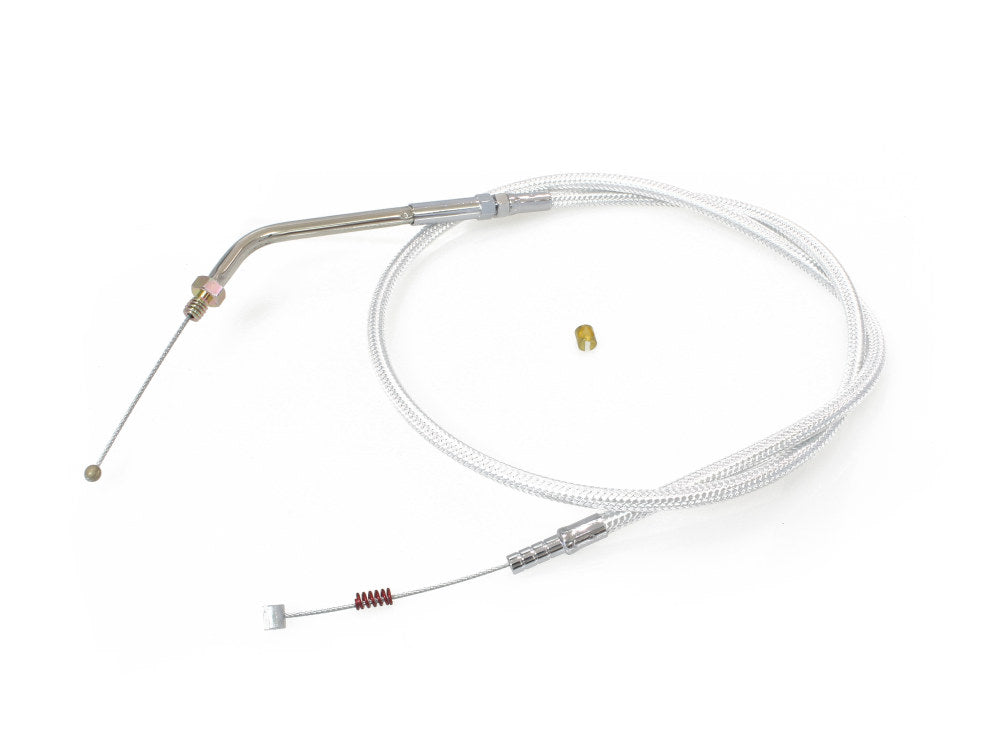 36in. Idle Cable - Sterling Chromite. Fits Sportster 1988-1995. - Magnum Shielding