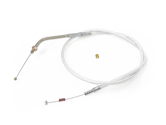 36in. Idle Cable - Sterling Chromite. Fits Sportster 1988-1995. - Magnum Shielding