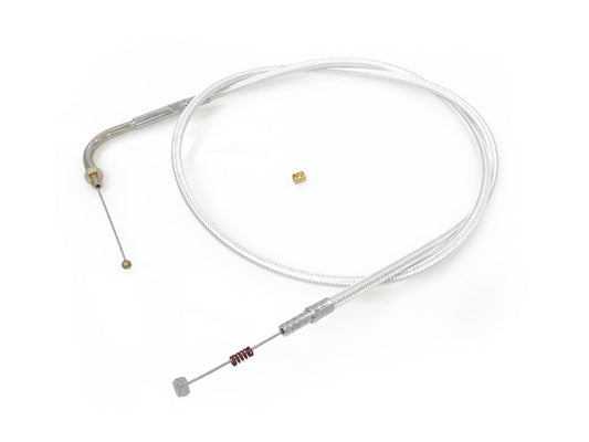 35-3/4in. Idle Cable - Sterling Chromite. Fits Big Twin 1990-1995. - Magnum Shielding