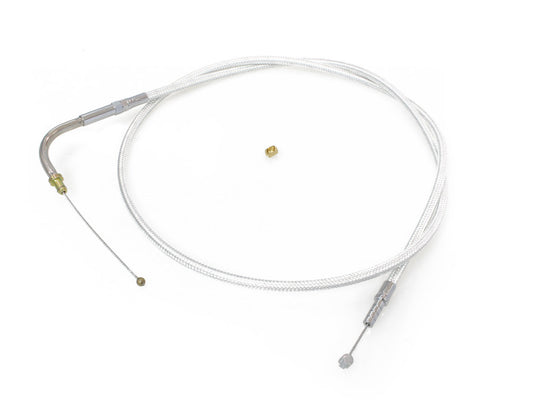 50-1/2in. Idle Cable - Sterling Chromite. Fits Big Twin 1996-2001 with Magnetti Marelli EFI - Magnum Shielding