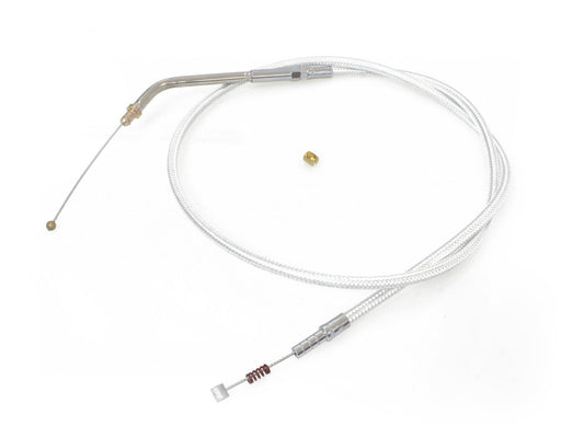 38in. Idle Cable - Sterling Chromite. Fits Sportster 2007-2021. - Magnum Shielding