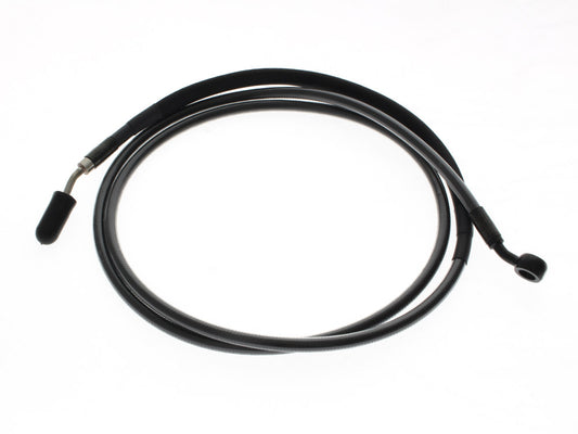 66in. Hydraulic Clutch Line with 10mm x 35 Degree Banjo - Black Pearl. Fits Touring & Softail 2017up Models with the Original H-D Hydraulic Clutch. - Magnum Shielding