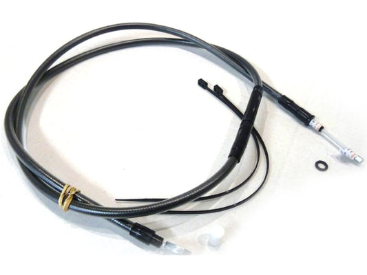 63in. Clutch Cable - Black Pearl. Fits 5Spd Big Twin 1987-2006 - Magnum Shielding