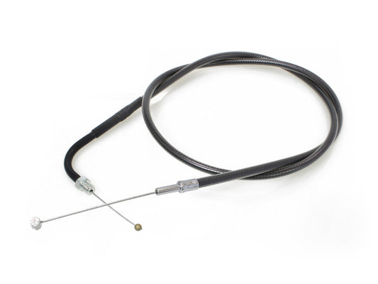 34-1/2in. Throttle Cable - Black Pearl. Fits Big Twin 1990-1995. - Magnum Shielding