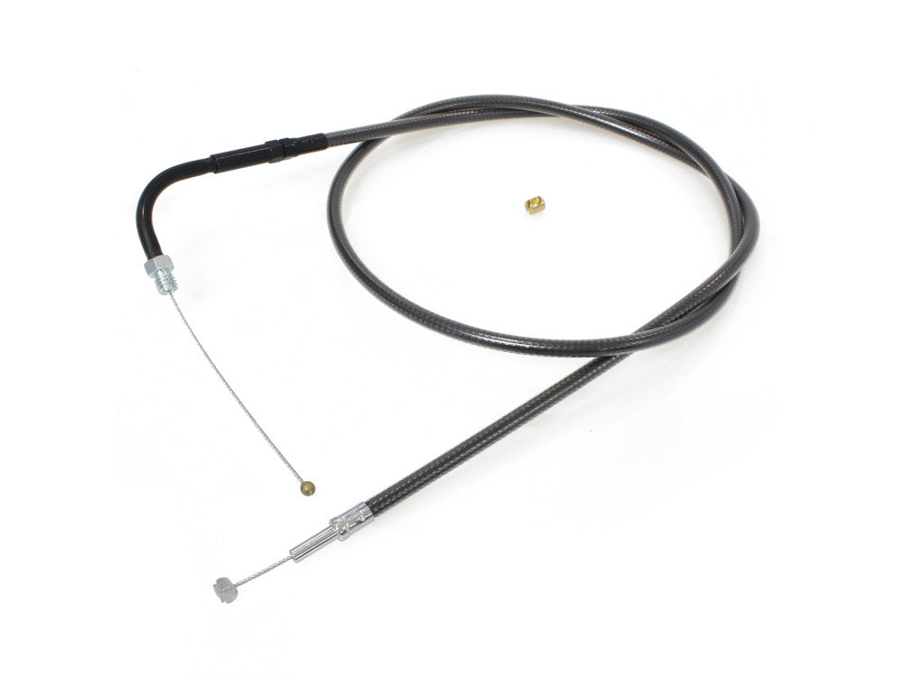 47-1/2in. Throttle Cable - Black Pearl. Fits Big Twin 1990-1995. - Magnum Shielding