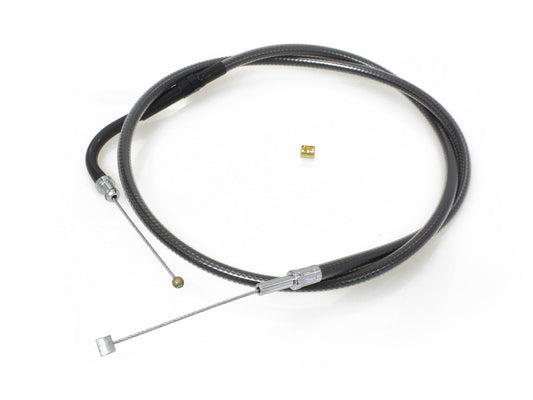 28-1/2in. Throttle Cable - Black Pearl. Fits Big Twin 1996-2017. - Magnum Shielding