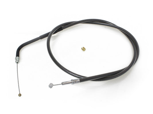 37-1/2in. Throttle Cable - Black Pearl. Fits V-Rod 2002-2017 - Magnum Shielding