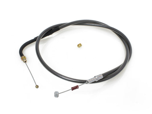 26-1/2in. Idle Cable - Black Pearl. Fits Big Twin 1996-2017. - Magnum Shielding