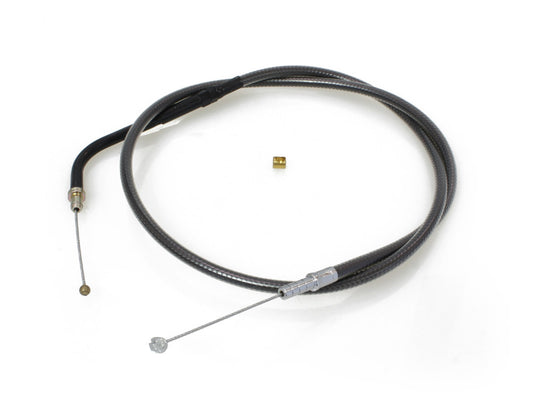 34-1/2in. Idle Cable - Black Pearl. Fits V-Rod 2002-2017 - Magnum Shielding