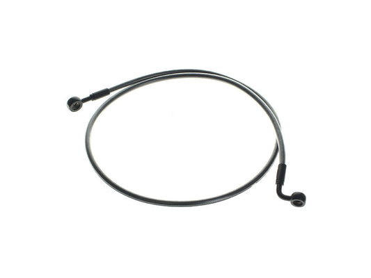 44in. E-Z Align Front Brake Line with 7/16in. x 180 Degree Banjo - Black Pearl - Magnum Shielding