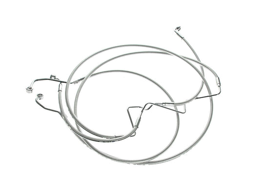 Lower Front Brake Line - Sterling Chromite. Fits Ultra Limited 2024up - Magnum Shielding