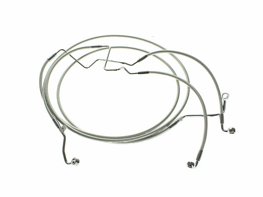 Lower Front Brake Line - Sterling Chromite. Fits Road Glide Limited 2024up - Magnum Shielding
