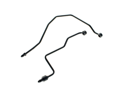 Rear Brake Master Cylinder to ABS Pump - Black. Fits Softail 2018-2024 - Magnum Shielding