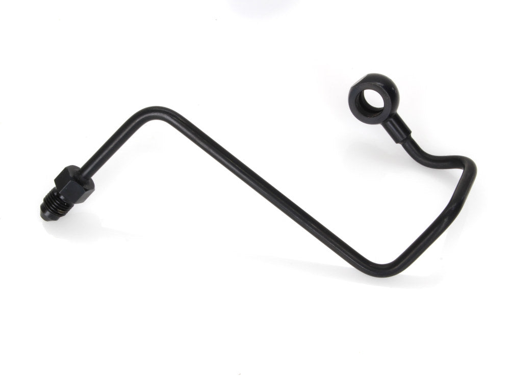 ABS Pump to Top Brake Line Adapter J-Hook - Black. Fits V-Rod 2008-2017. - Magnum Shielding