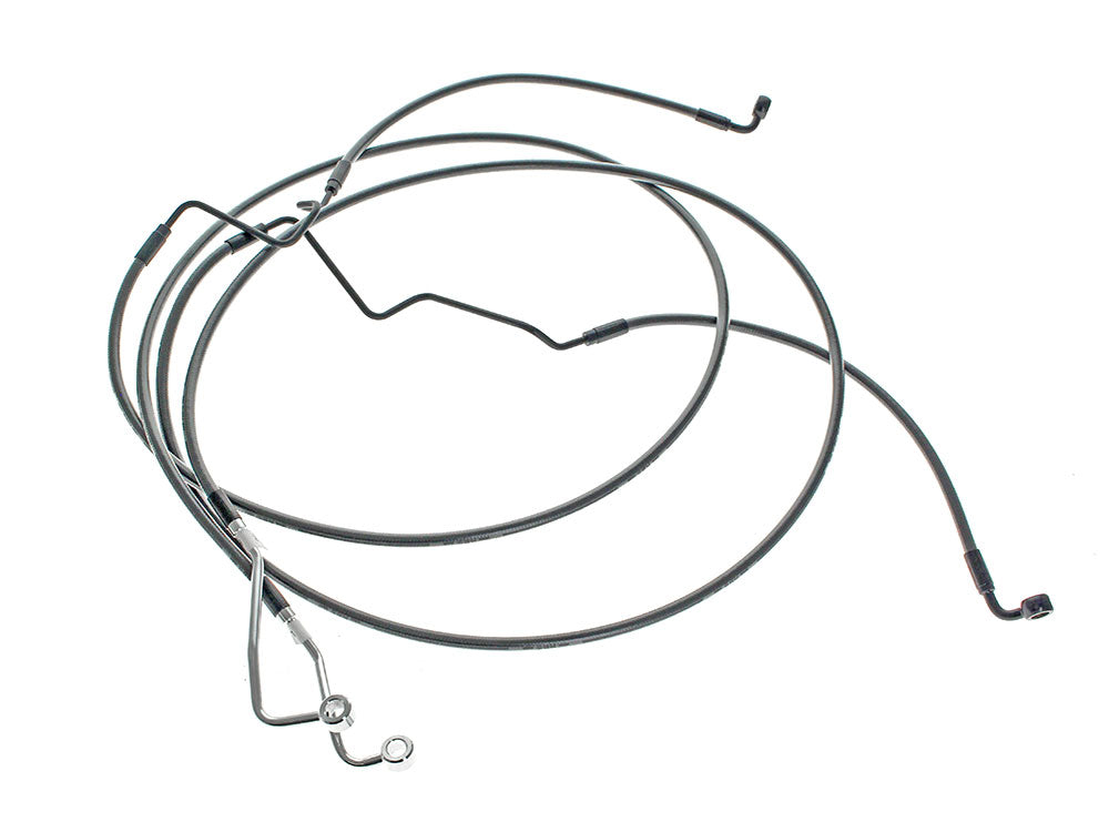 Lower Front Brake Line - Black Pearl. Fits Ultra Limited 2024up - Magnum Shielding
