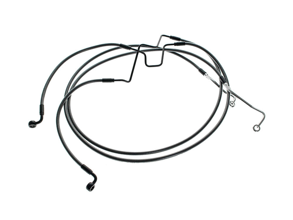 Lower Front Brake Line - Black Pearl. Fits Road Glide Limited 2024up - Magnum Shielding