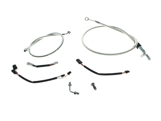 Sterling Chromite Cable Kit. Suits 14in. Ape Hangers on Breakout 2018-2024 - Magnum Shielding