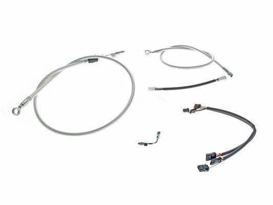 Sterling Chromite Cable Kit. Suits 16in. Ape Hangers on Breakout 2018-2024 - Magnum Shielding