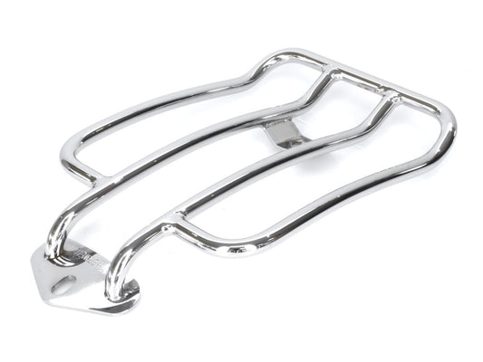 Solo Seat Luggage Rack - Chrome. Fits Sportster 2004-2021 - Motherwell Products