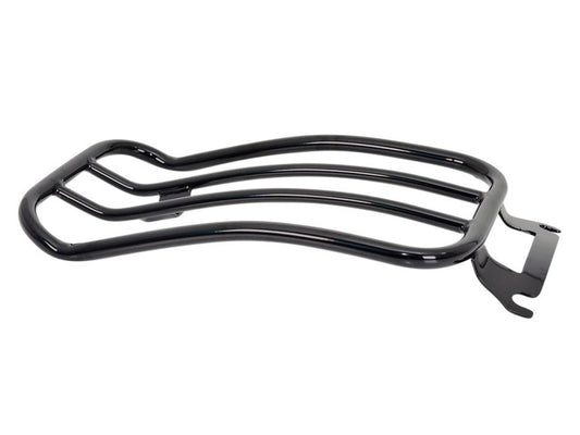 Solo Seat Luggage Rack - Gloss Black. Fits Touring 1997up. - Motherwell Products