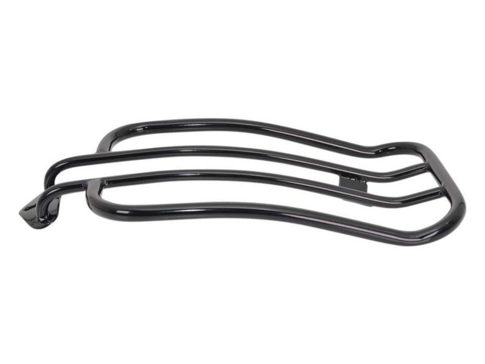 Solo Seat Luggage Rack - Gloss Black. Fits most Dyna 2006-2017. - Motherwell Products