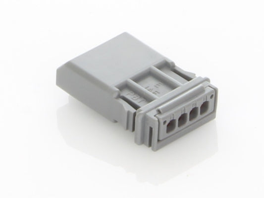 MX-1900 4-Position Pin Housing - Grey. - Namz Custom Cycle Products