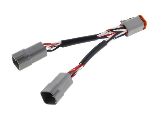 Power Port Plug Y-Adaptor. Fits H-D CanBus & Softail 2011up. - Namz Custom Cycle Products