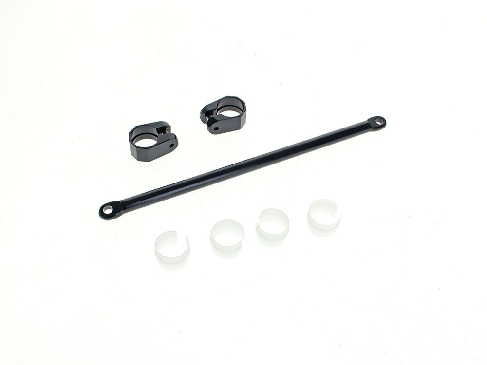V-Twin Handlebar Crossbar with Clamps - Black. - ODI Grips & Bars