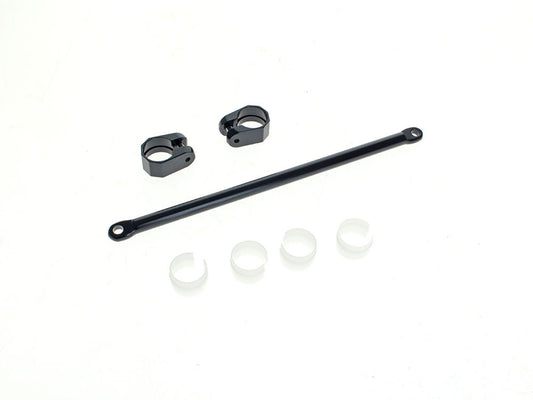 V-Twin Handlebar Crossbar with Clamps - Black. - ODI Grips & Bars