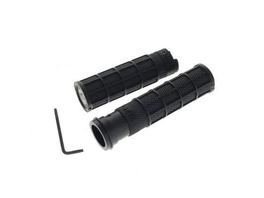 Replacement Rubbers for Hart-Luck Full Waffle Lock-On Handgrips - Black. Fits Indian Touring 2018up. - ODI Grips & Bars