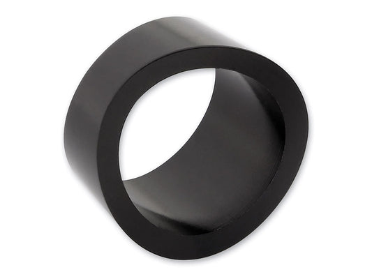 Left Side, Hand Control Spacer - Black. Fits 1-1/4in. Bars. - Performance Machine