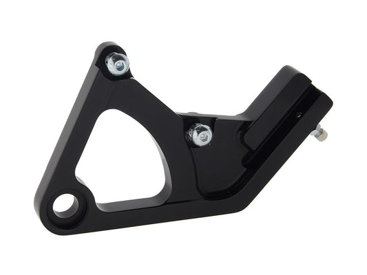 Right Hand Rear Caliper Mount - Black. Fits Softail 1987-1999. - Performance Machine