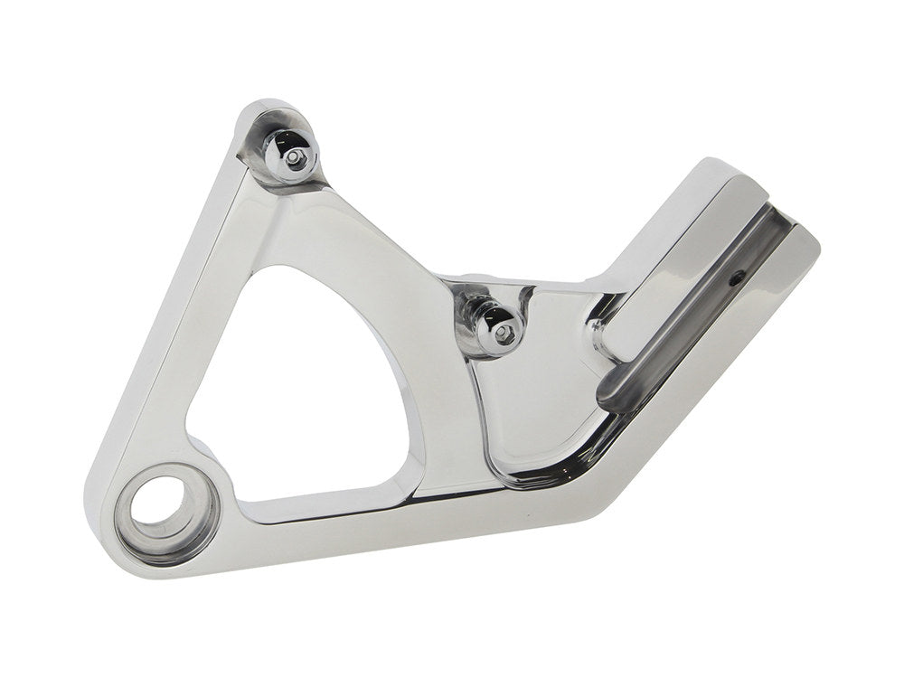 Right Hand Rear Caliper Mount - Polished. Fits Softail 1987-1999. - Performance Machine
