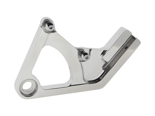 Right Hand Rear Caliper Mount - Polished. Fits Softail 1987-1999. - Performance Machine