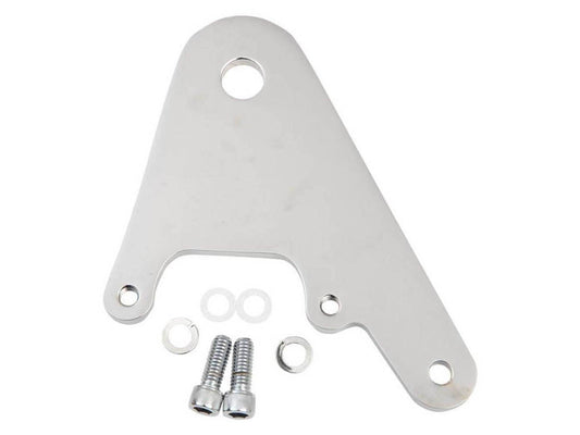 Rear Caliper Mount - Chrome. Fits Rigid & Custom Applications with 11.5in. Disc Rotor, 3/4in. Axle & when using Performance Machine 125x4R Caliper. - Performance Machine