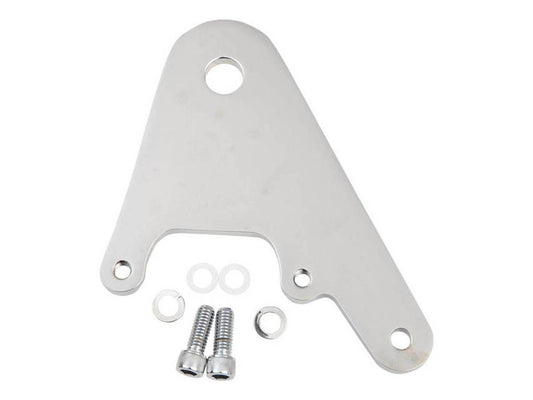 Rear Caliper Mount - Polished. Fits Rigid & Custom Applications with 11.5in. Disc Rotor, 3/4in. Axle & when using Performance Machine 125x4R Caliper. - Performance Machine