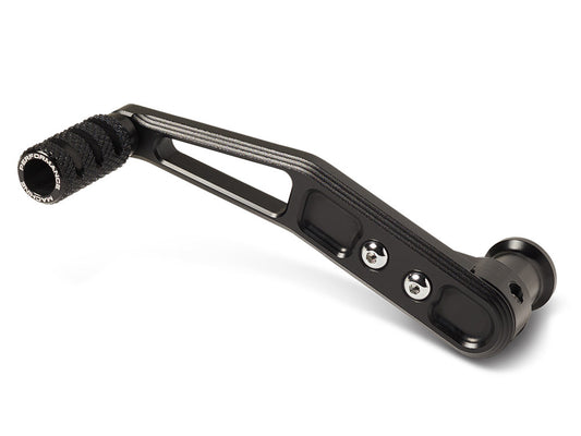 Adjustable Drifter Shift Lever - Black. Fits Touring 1983up & FL Softail 2000-2017 - Performance Machine