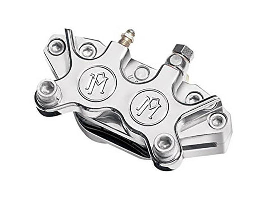 Universal 4 Piston Caliper - Chrome. - Performance Machine