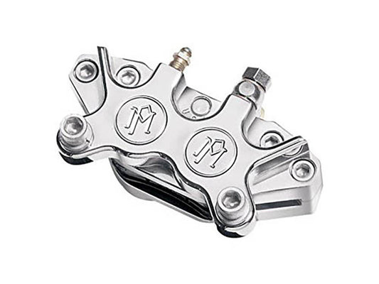 Universal 4 Piston Caliper - Polished. - Performance Machine