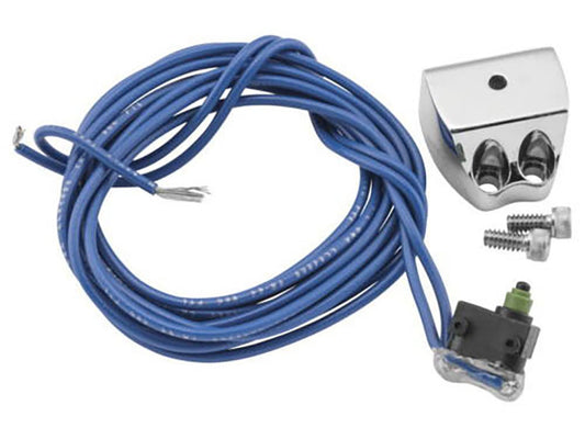 Starter Interrupt Switch - Chrome. Fits H-D 2007up with 11/16in. Hydraulic Clutch Master Cylinder. - Performance Machine