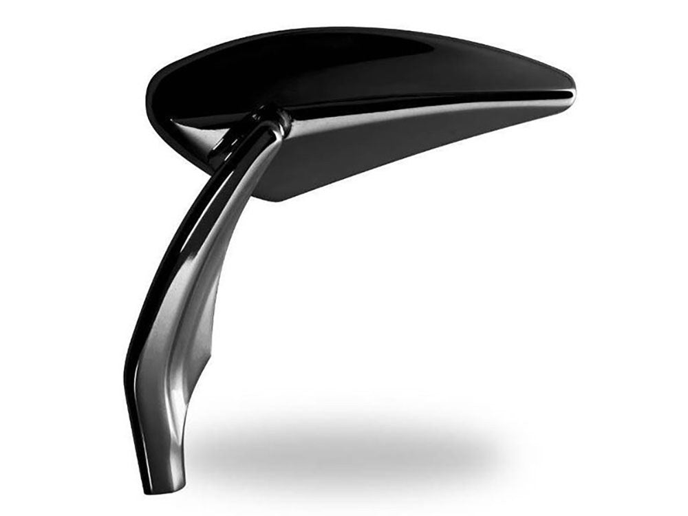 Torque Mirror - Black. Fits Left - Performance Machine