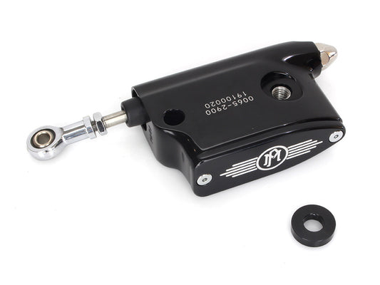 11/16in. Rear Brake Master Cylinder - Black Contrast Cut. Fits Performance Machine Forward Controls. - Performance Machine
