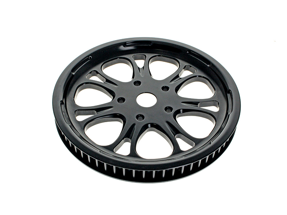 66 Tooth x 1in. Wide Paramount Pulley - Black Anodized. - Performance Machine
