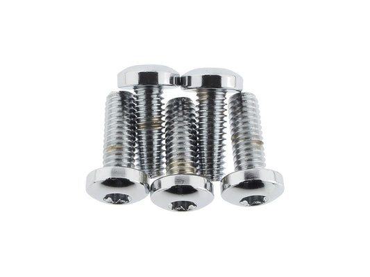 Front Disc Rotor Bolts - Chrome. Fits H-D Big Twin 1984up & Sportster 1984-2021. - Performance Machine