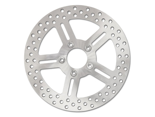11.5in. Rear Classic 5 Spoke Stainless Steel Disc Rotor. Fits Big Twin 2000up & Sportster 2000-2010. - Performance Machine