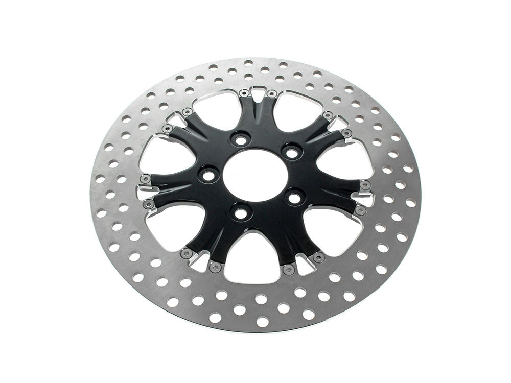 11.5in. Rear Heathen & Paramount Disc Rotor - Black Anodized. Fits H-D 1981up with 11-1/2in. Disc Rotor. - Performance Machine