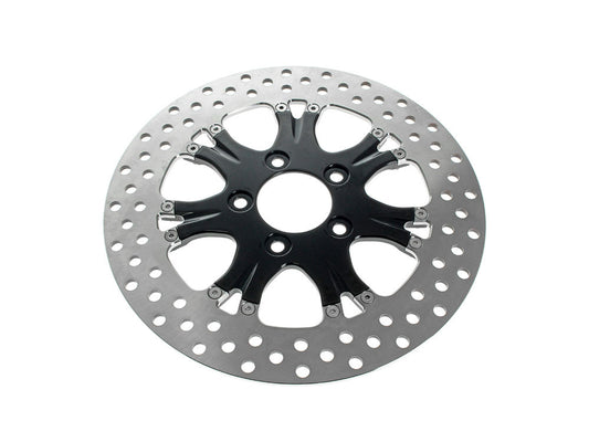 11.5in. Rear Heathen & Paramount Disc Rotor - Black Anodized. Fits H-D 1981up with 11-1/2in. Disc Rotor. - Performance Machine